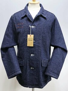 Warehouse (ウエアハウス) Lot 2186 U.S.ARMY DENIM COVERALL - PRINT / デニムカバーオール 未使用品 プリント有り size 42(XL)