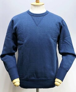 Deluxeware (デラックスウエア) S101-00...FLAT SEAM PLAIN / クルーネックスウェット 未使用品 NAVY size M / プレーン / 無地 /ネイビー