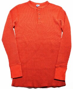 JELADO (ジェラード) Henley Neck Mega Thermal / ヘンリーネック メガサーマル AB04208 美品 パーシモン size 38(M) / ロンT