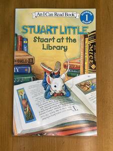英語の絵本、STUART LITTLE Stuart at the Library、中古本
