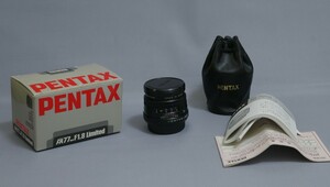 smc PENTAX-FA 77mmF1.8 Limited貴重な日本製バージョン　美品