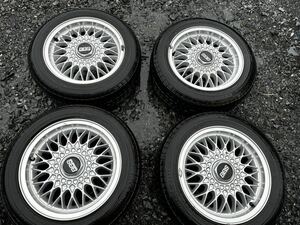 BBS RG 15インチ 5穴　ET35 7J 0342038 W124、190Eなど？　メッシュ　レア　205/55R15 PCD112?