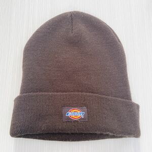 Dickies ディッキーズ　ニット帽　帽子　秋冬　メンズ　レディース　ユニセックス　ブラウン　茶色