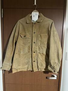 visvim 22SS MACRAY COVERALL CRASH LT.BROWN size1