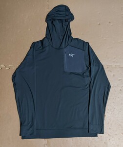 名作 希少品 ARC’TERYX stryka hoody アークテリクス ベースレイヤー バラクラバ アンダー フリース ジャケット 本物 BETA ATOM