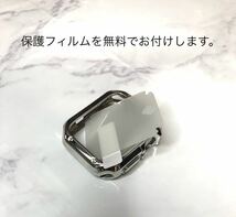 ブラック　厚　ステンレス　アップルウォッチバンド Apple Watch カバー　ケース メンズ レディース 38mm 40mm 41mm 42mm 44mm 45mm_画像7