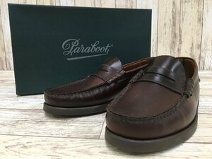 153B Paraboot パラブーツ モカシン コインローファー CORAUX MARINE【中古】