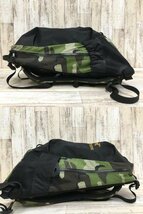 145B ARC'TERYX BEAMS ARRO 22 WOODLAND アークテリクス アロー バッグパック 柄【中古】_画像4