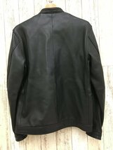 127B B:MING By BEAMS シングルレザーライダース ジャケット JACKET 羊革【中古】_画像2