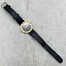 FN10639L【1000円スタート!!】GUCCI グッチ 300M 0254016 QUARTZ クォーツ ブラック文字盤 メンズ 腕時計 【早い者勝ち!!】_画像9