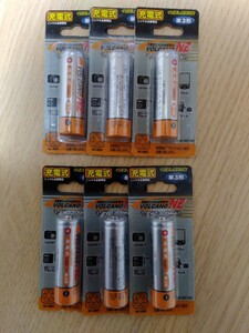ニッケル水素電池　単３形　6本セット　新品未使用