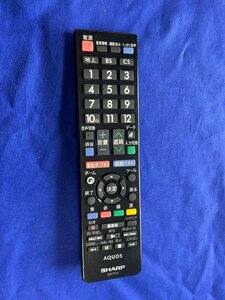 保証付 除菌済 送料185 シャープ AQUOS (LC-19K30 LC-22K30 LC-24K30 LC-32H30 LC-40H30) テレビ リモコン GB177SA (管NO,R632)