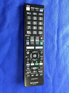 保証付 除菌済 送料185 シャープ AQUOS (LC-19K30 LC-22K30 LC-24K30 LC-32H30 LC-40H30) テレビ リモコン GB177SA (管NO,R614)