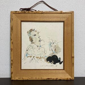 【真作保証】池田満寿夫 水彩原画 1965年 直筆サイン有り 絵画