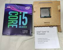 Intel Core i5-9600K BOX Coffee Lake LGA1151 CPU 第9世代 インテル プロセッサー_画像1