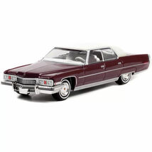 グリーンライト 1/64 キャデラック デビル セダン 1973 ブラウン ロッキー GREENLIGHT CADILLAC DEVILLE SEDAN ROCKY ミニカー_画像2