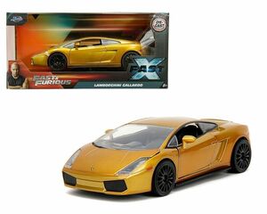 JADA TOYS 1/24 ワイルドスピード ランボルギーニ ガヤルド ゴールド F&F X Lamborghini Gallardo 34924