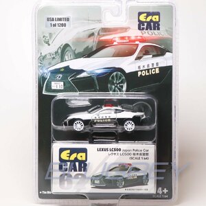 【レア！チェイス】エラカー 1/64 レクサス LC500 栃木県警察 パトカー 婦警フィギア付き Era Car LEXUS LC 500 Japan Police Car