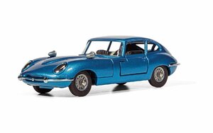 コーギー 1/43 ジャガー Eタイプ 2+2 1968 ブルー Corgi JAGUAR E-TYPE ミニカー レトロ