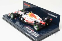 【アウトレット】ミニチャンプス 1/43 レッドブル F1 RB16B #33 フェルスタッペン トルコGP 2021 ありがとう MINICHAMPS REDBULL 410211633_画像3