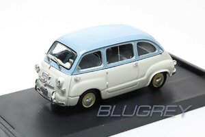 ブルム 1/43 フィアット 600 ムルティプラ 1A 1956 BRUMM FIAT 600 MULTIPLA Azzurro cenere / Grigio chiaro R250-07