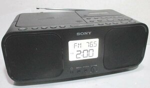 SONY CFD-S401 17年 ソニー CDラジカセ FM/AM/カセット録音再生OK、CD回転せず