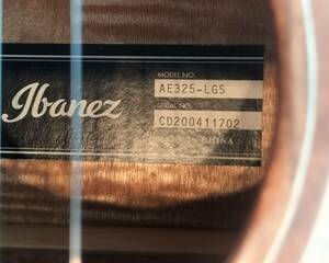 lbanes AE325-LGSアコースティックギター美品