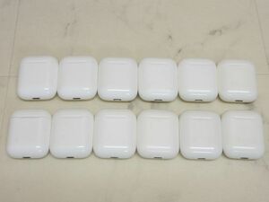 1円〜 動作未確認 Apple AirPods ケース A1602 第1世代 ケースのみ 12個セット イヤホン無し 未検品 現状渡し その65