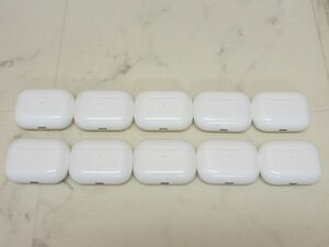 1円〜 動作未確認 Apple AirPods Pro 第1世代 ケース A2190 ケースのみ 10個セット イヤホン無し 未検品 現状渡し その43