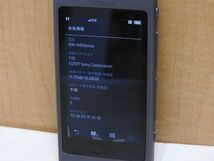 1円〜 現状渡し SONY NW-A45 16GB グレイッシュブラック ソニー ウォークマン 本体のみ 中古 その3_画像9