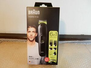 未開封品 BRAUN マルチグルーマー3 MGK3221 充電式 6in1 スタイリングキット 現状渡し