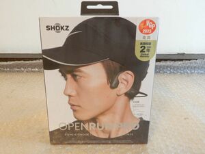 未開封品 SHOKZ OPENRUN PRO S810 ワイヤレスイヤホン ブラック 骨伝導イヤホン 現状渡し