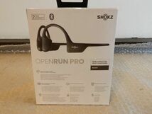 未開封品 SHOKZ OPENRUN PRO S810 ワイヤレスイヤホン ブラック 骨伝導イヤホン 現状渡し_画像2