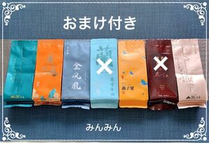 武夷岩茶飲み比べセット　中軽火〜中足火焙煎 ④ 2023年新茶入り