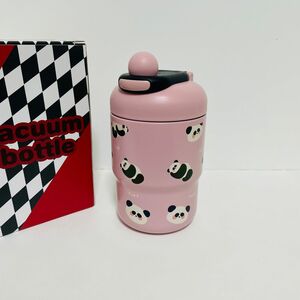 真空断熱 500ml 316ステンレス 水筒 魔法瓶 かわいいパンダ 保冷 保温 持ち運び プレゼント