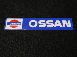 ラスト 未使用 送料63円～◇OSSAN ステッカー◇NISSAN GTR シール 旧車 KPGC BNR BCNR スカイライン ハコスカ