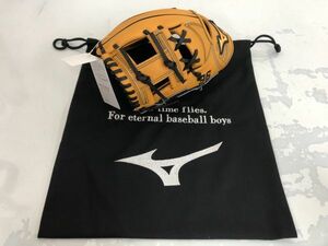 タグ付き未使用 mizuno MIZUNO×KURODA グローブ 96エディション 左投 少年用 収納袋付き / ミズノ×コブクロ黒田氏 コラボグローブ い585a