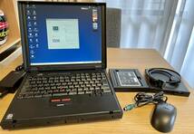 ThinkPad 770X 95497AJ 13.7インチSXGA液晶/Windows98/PenII366MHz/128MB/8.1GB/DVD-ROM 中古品_画像1
