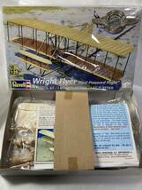 ★当時物・未組立！Revell MONOGRAM・1/39 Wright Flyer・レベル・ライト兄弟 ライトフライヤー・複葉機・2体 Figure付き_画像2