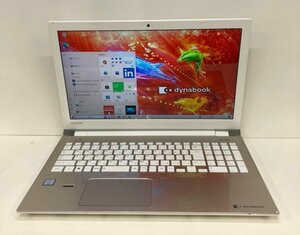 TOSHIBA 東芝 dynabook PT75/DG PT750DGP-BJA2 Windows 10 Core i7-7500U 2.70GHz 8GB HDD 1TB 15.5インチ BD 231205SK240056