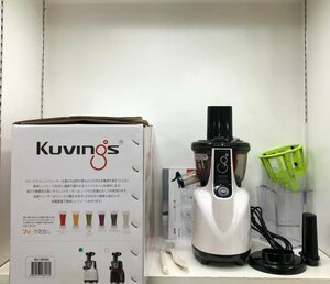 Kuvings クビンス サイレントジューサー JSG-120S ホワイト 231213SK440309