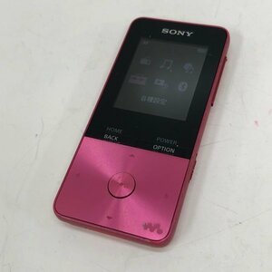 SONY ソニー WALKMAN ウォークマン NW-S315 16GB Buetooth対応 ライトピンク 本体のみ 231128SK080245