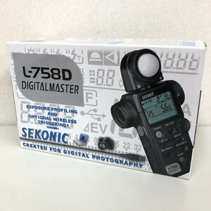 SEKONIC セコニック デジタルマスター L-758D 露出計 カラーメーター 照度計 231013SK321012