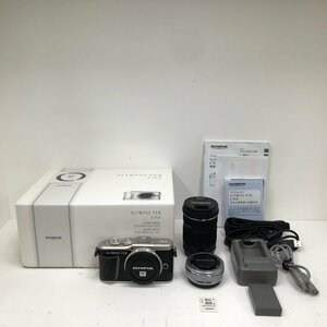 OLYMPUS PEN E-PL9 ダブルズームキット ミラーレス一眼カメラ ブラック オリンパス SDカード 8GB付き 231201SK040858