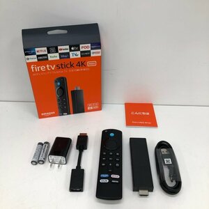 Amazon K2R2TE Fire TV Stick 4K Max 第3世代 リモコン付き アマゾン ファイヤーTVスティック 231127SK121252