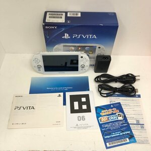 SONY PlayStation Vita PS Vita 本体 PCH-2000 ホワイト 231114SK190074