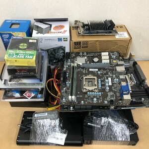 ジャンク PCパーツ まとめ売り 電源 CPU Intel クーラー マザーボード メモリ グラボ GT730 他 多数 231128SK320276