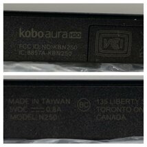 楽天 Kobo aura H20 N250 ブラック 電子書籍リーダー231211SK130375_画像8