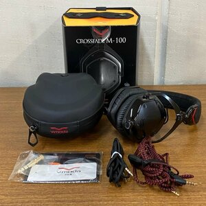 V-MODA Crossfade M-100 ブラック ブイ・モーダ Headphones ヘッドフォン Roland 231215SK750120