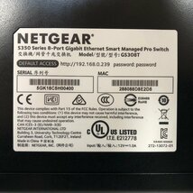 NETGEAR GS308T 100JPS 8ポート スマートスイッチ スイッチングハブ S350シリーズ 231121SK230373_画像5